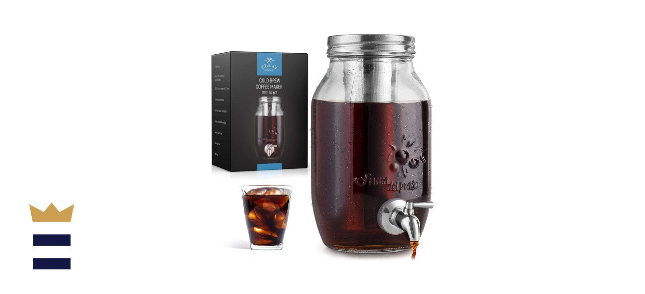 Zulay Kitchen 1.5-Liter Cold Brew Coffee Maker 