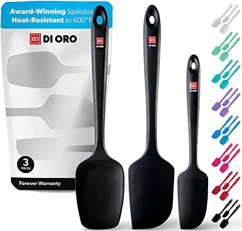 di Oro Living 600 Degree Heat Resistant Silicone 3-Piece Set