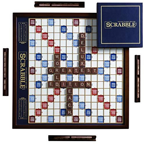 Winning Solutions Deluxe Wooden Edition with Rotating Game Board