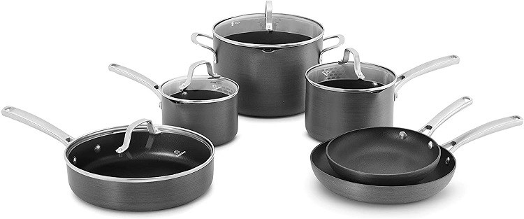 Calphalon 10-Piece Nonstick Cookware Set