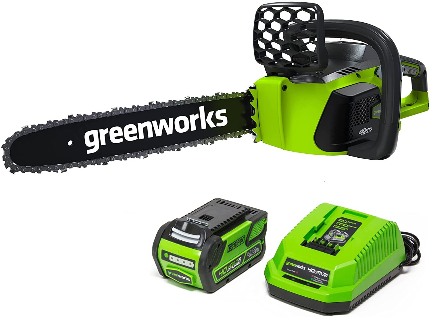 Greenworks 16&quot; 40V Cordless Chainsaw
