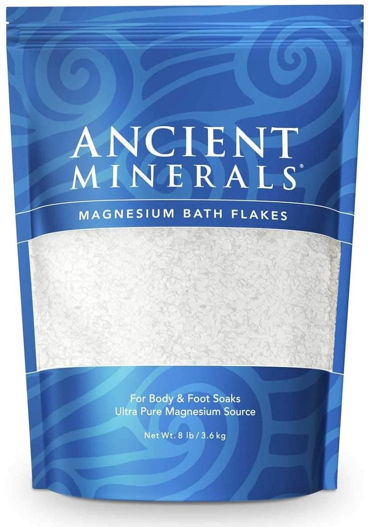 Ancient Minerals Magnesium Bath Flakes - 8 lbs.