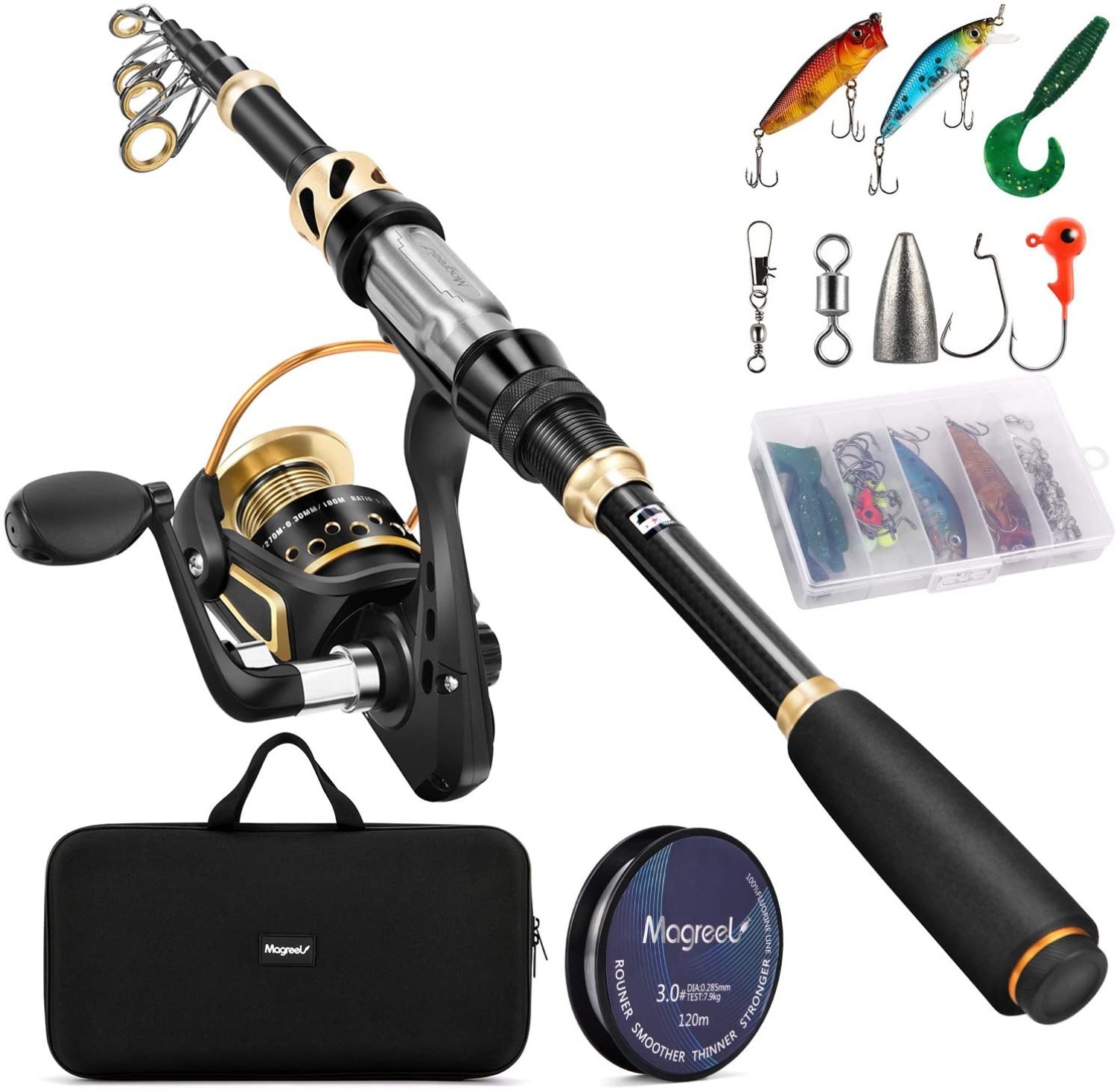 best collapsible fishing rod