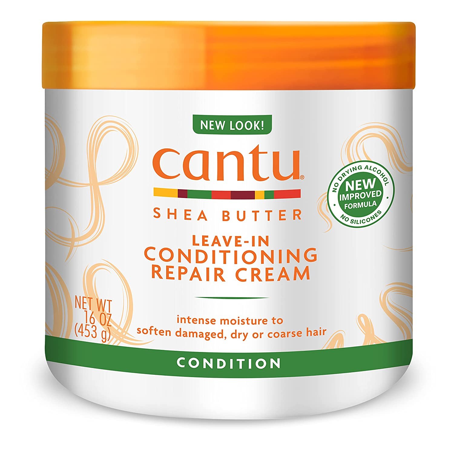 CANTU Shea Butter Leave-In Conditioning Repair Cream, 2 Pack