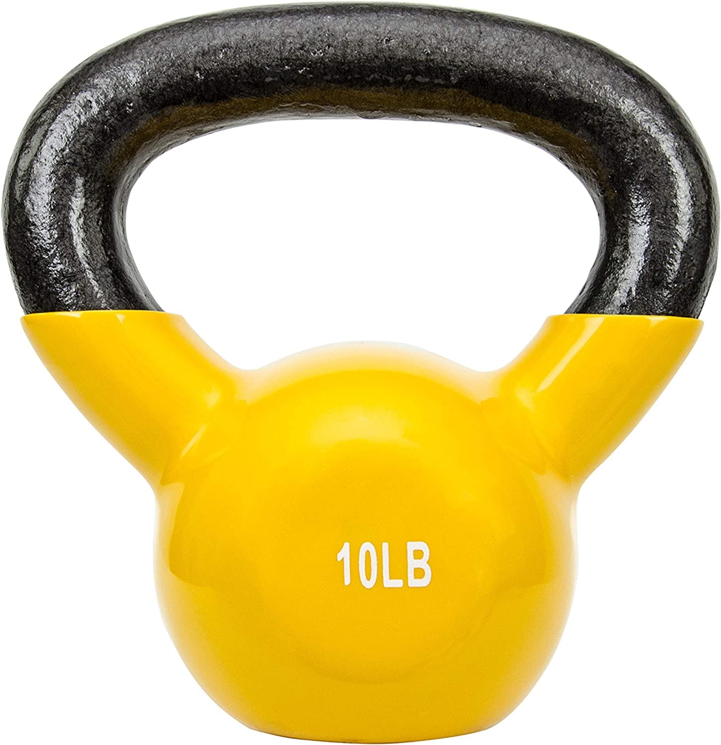 Sunny Health &amp; Fitness Vinyl Coated Kettlebell