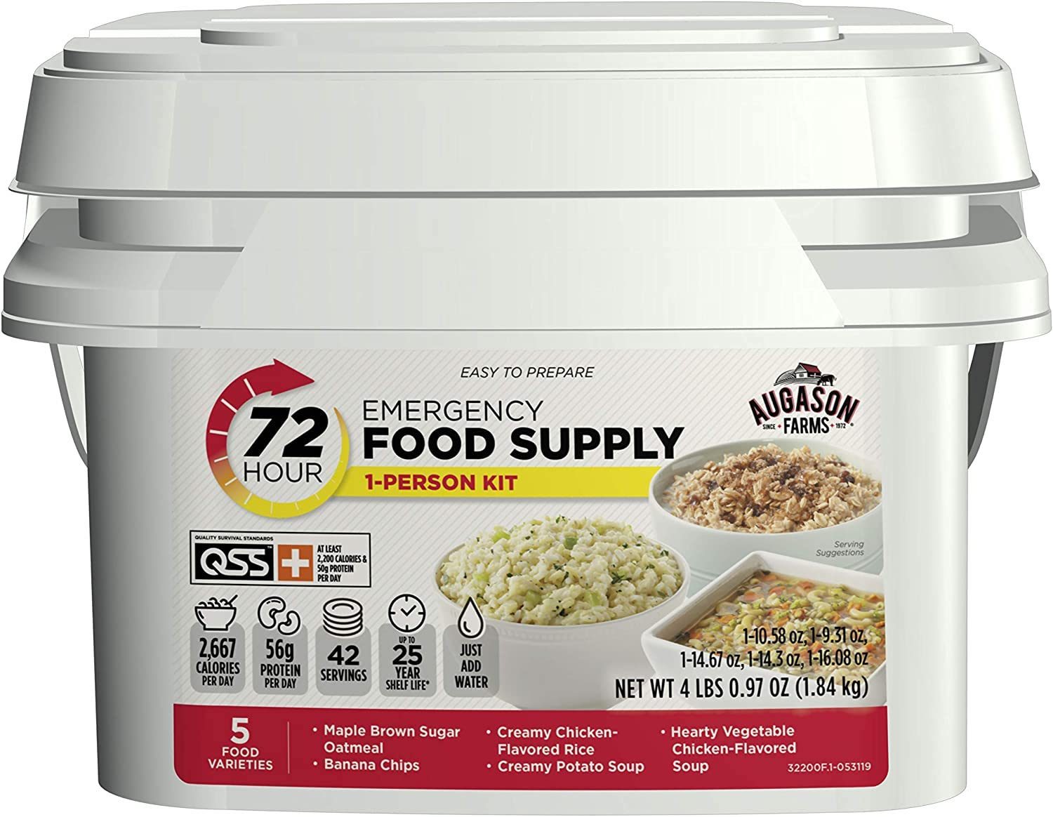 Augason Farms 72-Hour Emergency Food Supply Kit
