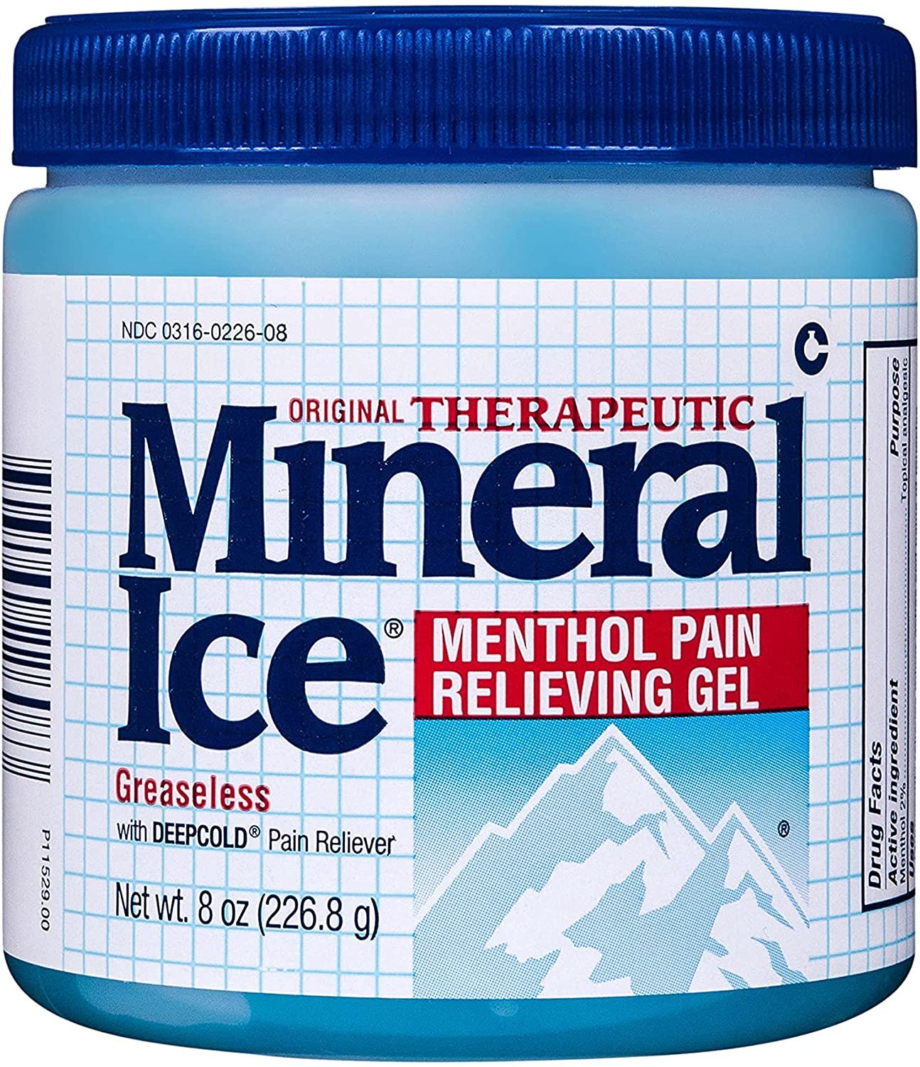 Mineral Ice Therapeutic Pain Relieving Gel