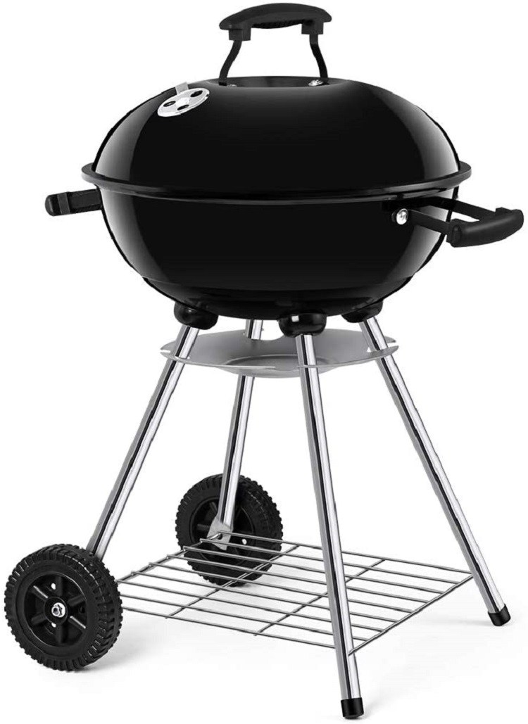 Beau Jardin Charcoal Grill, 17-Inch