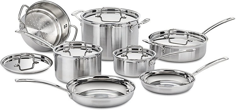 Farberware Millennium Stainless Copper Clad 2-Quart Double Boiler Set