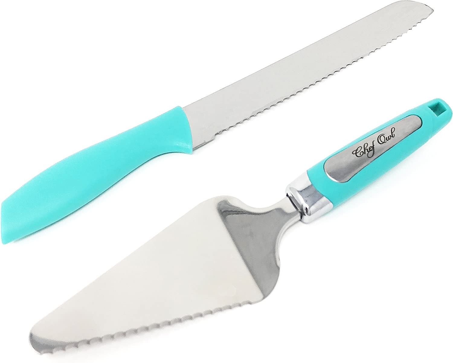 Chef Owl Professional Cake &amp; Pie Server Set