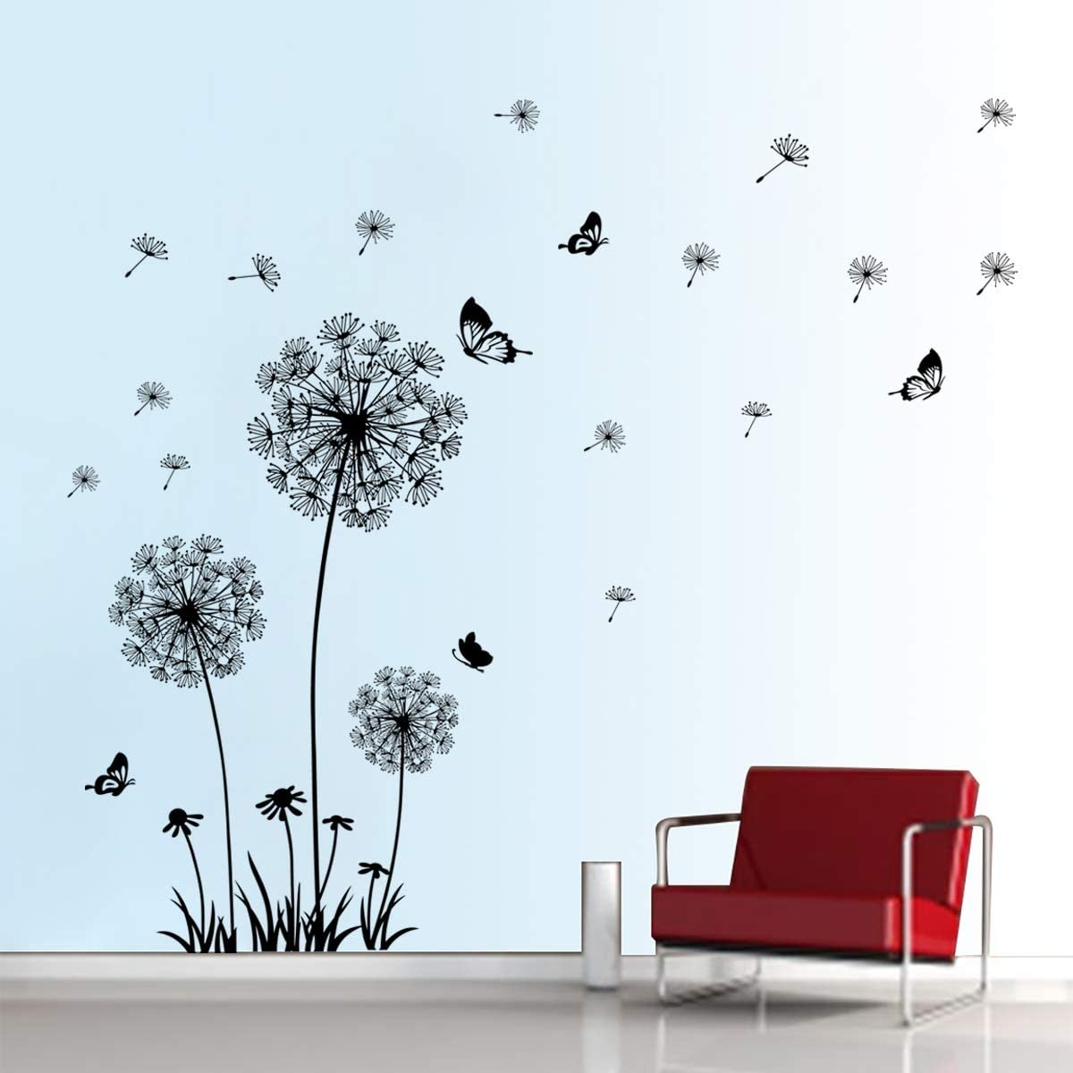 decalmile Dandelion Wall Decals