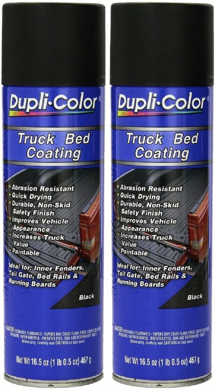 Dupli-Color Aerosol Truck Bed Coating, 2-pack