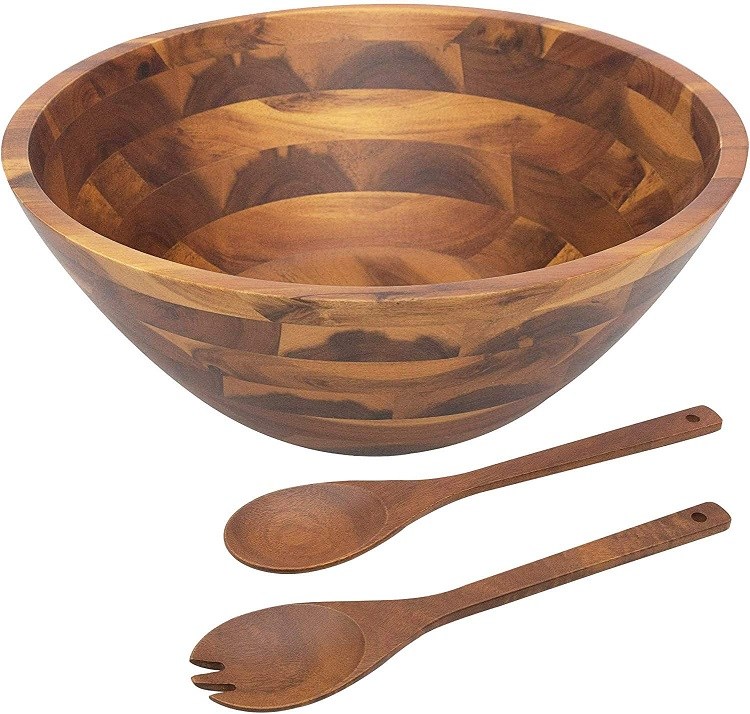 Fruit Tree Bowl, Made of Acacia Wood by Wei Young