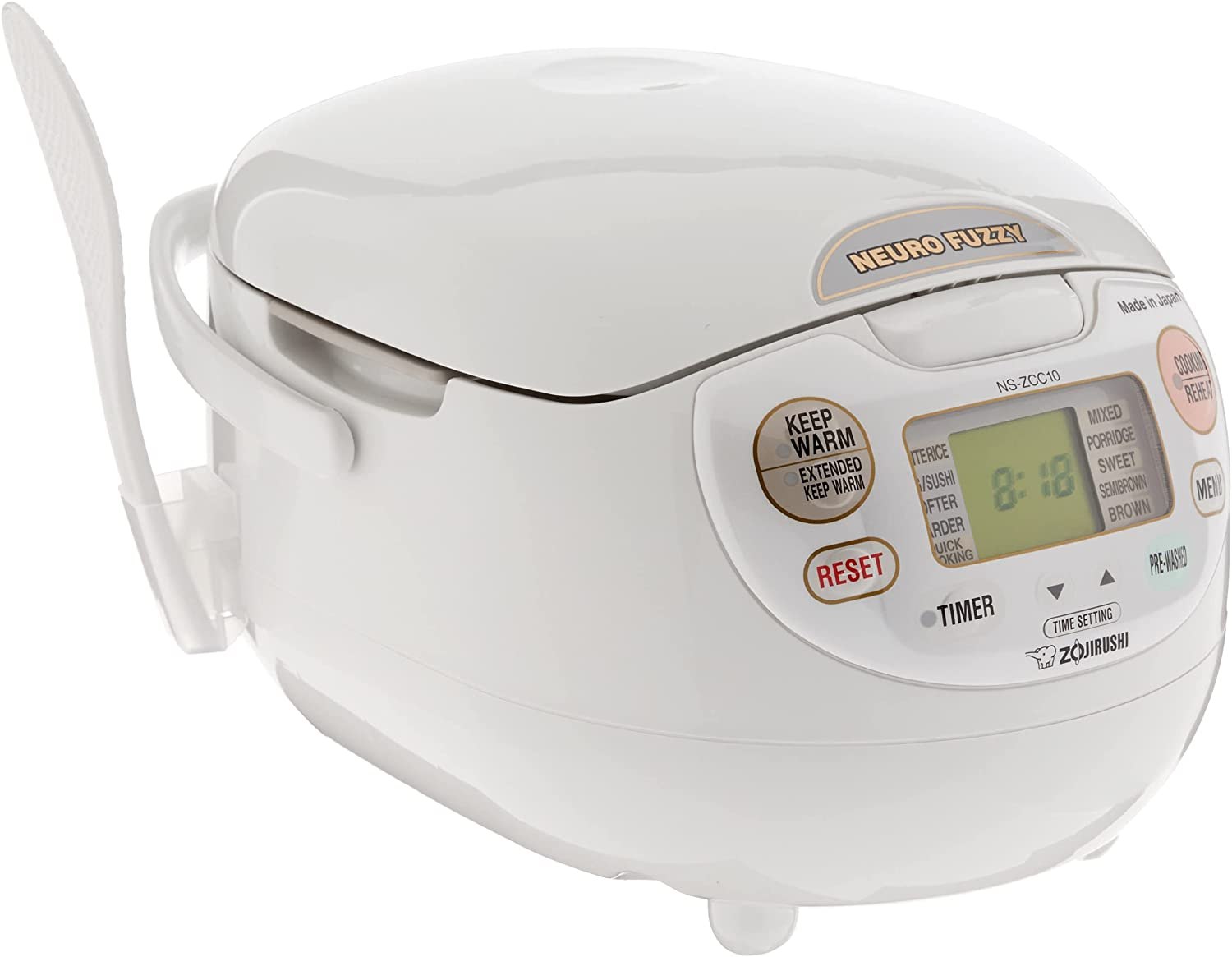 Great Choice Products Rice Cooker 3.5-Cup Uncooked(7-Cup Cooked) for 1-3 People Family, Multifunctional Cooking for White/Brown Rice, Oatmeal, Q