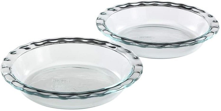 Pyrex Easy Grab 9.5&quot; Pie Plate (2-pack)