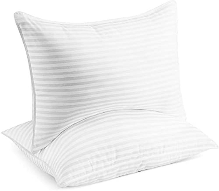 Beckham Luxury Linens Luxury Plush Gel Pillow, 2-Pack