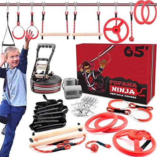 Fofana Ninja Warrior Training Equipment for Kids