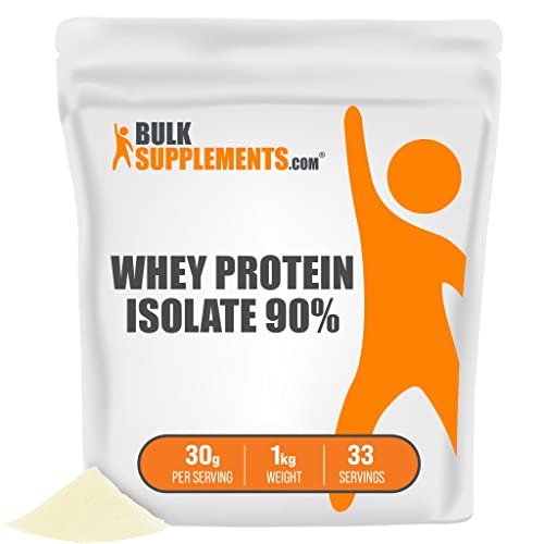 Bulk Supplements Whey Isolate Protein Powder