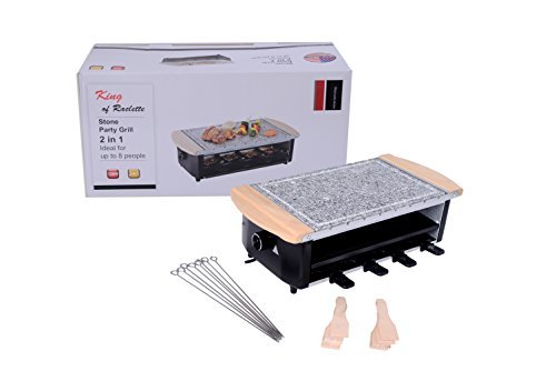 King of Raclette Raclette Party BBQ Grill