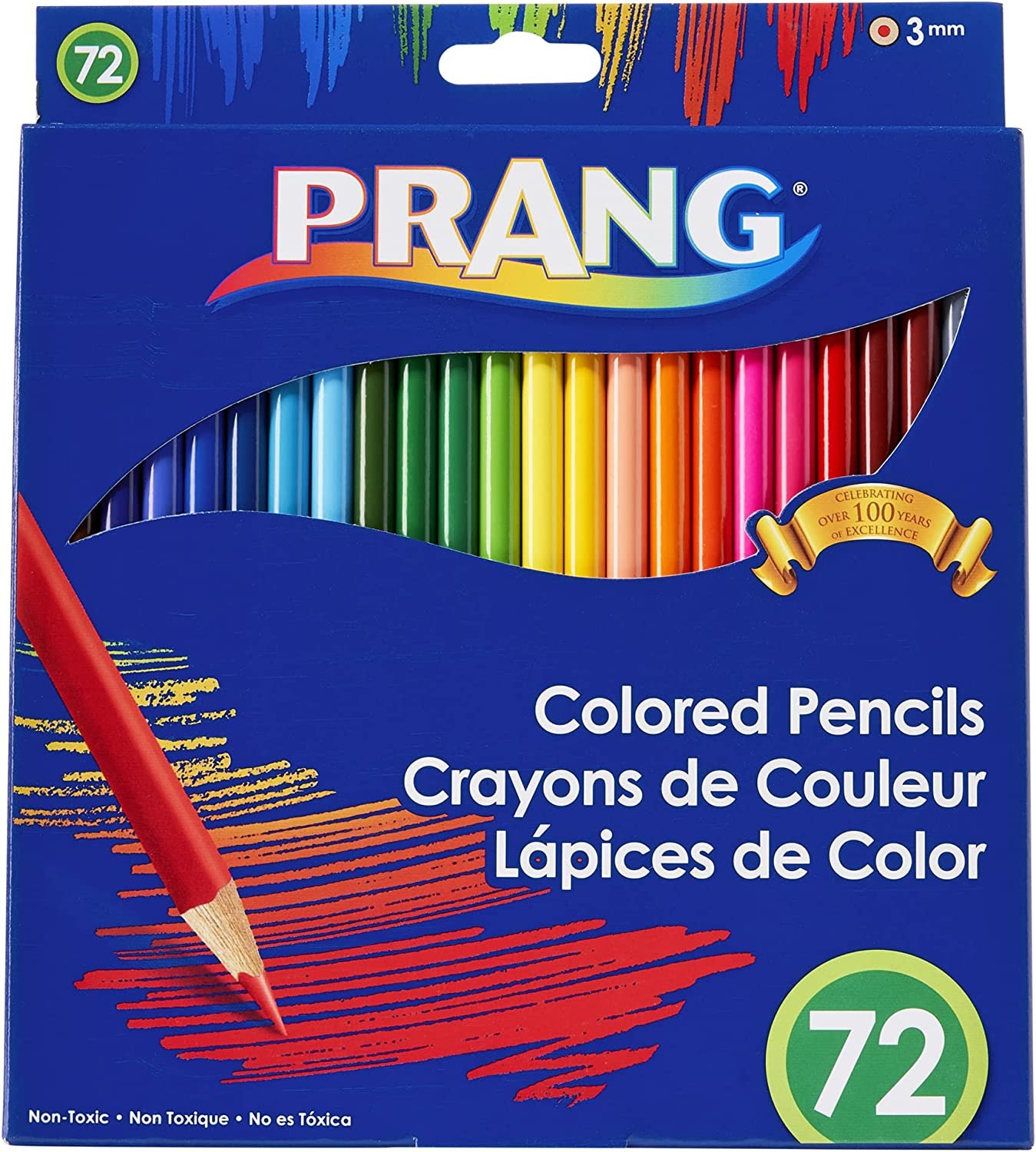 Prang 72 Colored Pencils