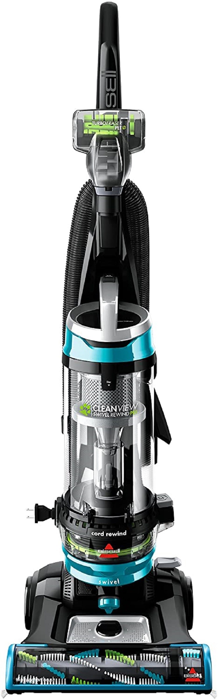 BISSELL Cleanview Swivel Rewind Pet Upright Bagless Vacuum