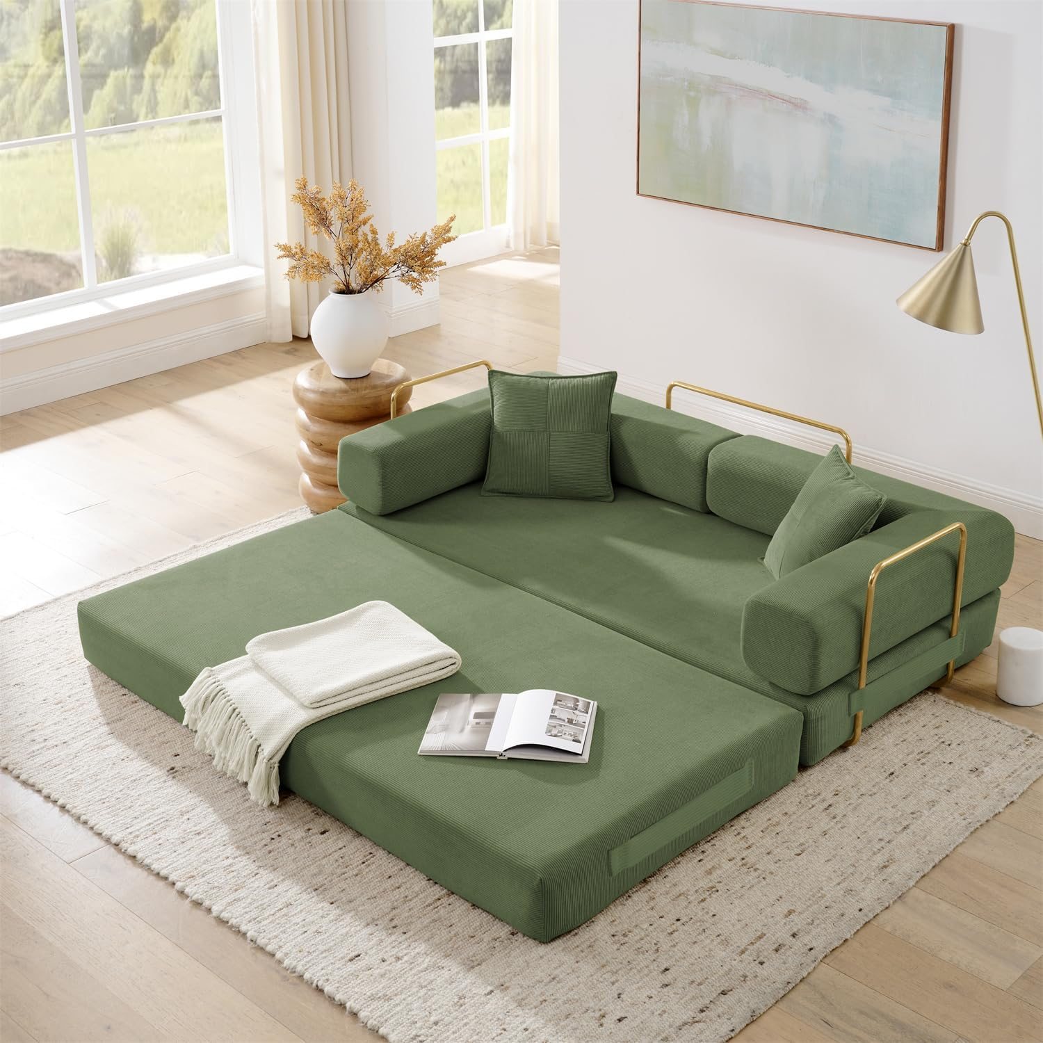 ivoros 4-in-1 Folding Convertible Sofa Bed