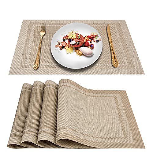 ARTAND Heat Resistant PVC Placemat Set