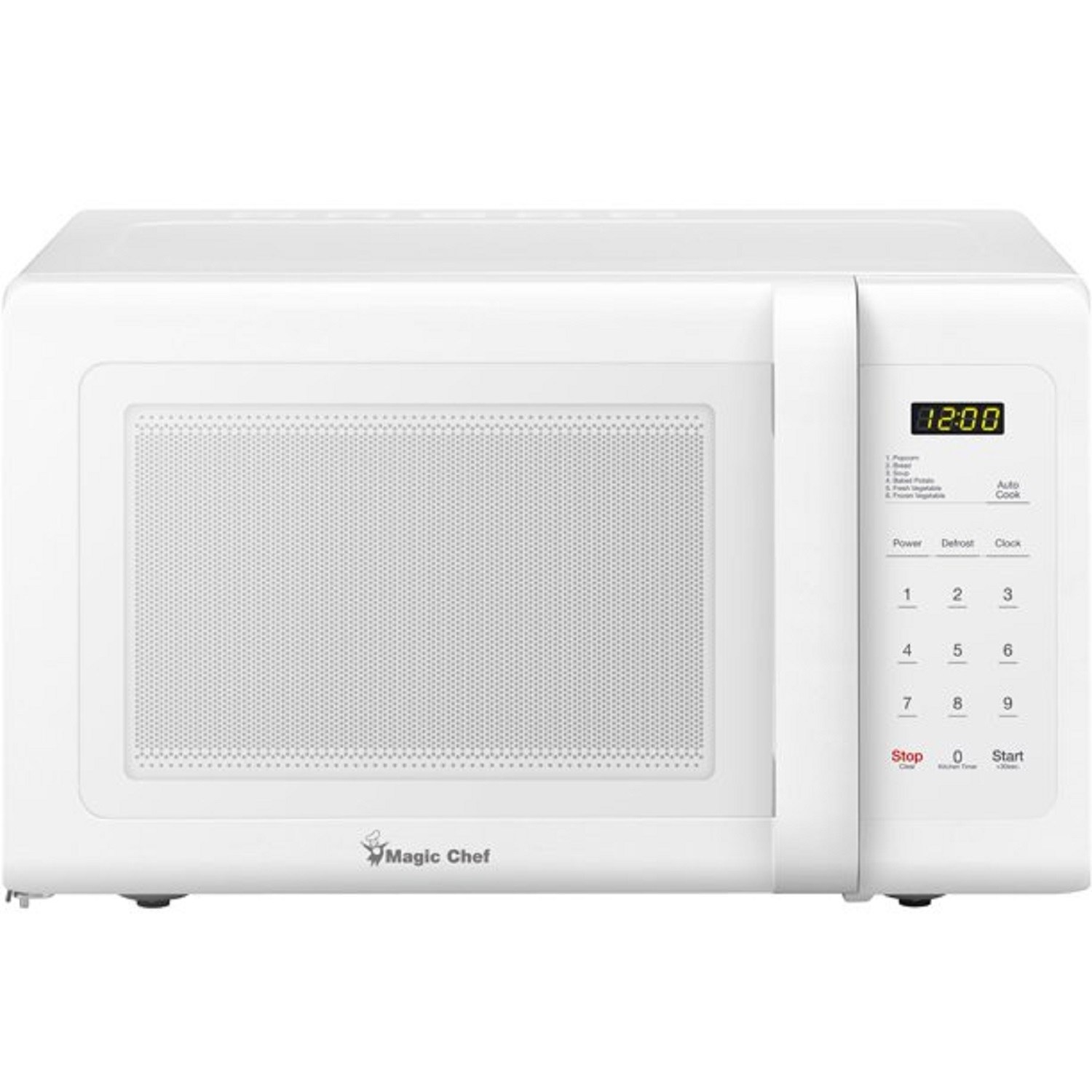 Magic Chef Mcm1611st 1.6 Cu ft Countertop Microwave, Stainless Steel