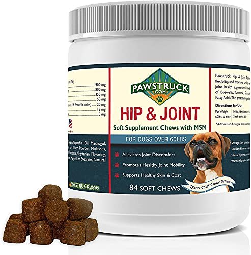 Pawstruck Natural Hip and Joint Soft Supplement Chews