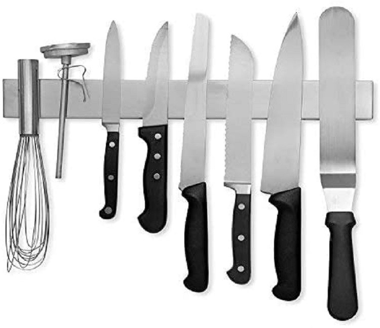Modern Innovations 16&quot; Stainless Steel Magnetic Knife Bar