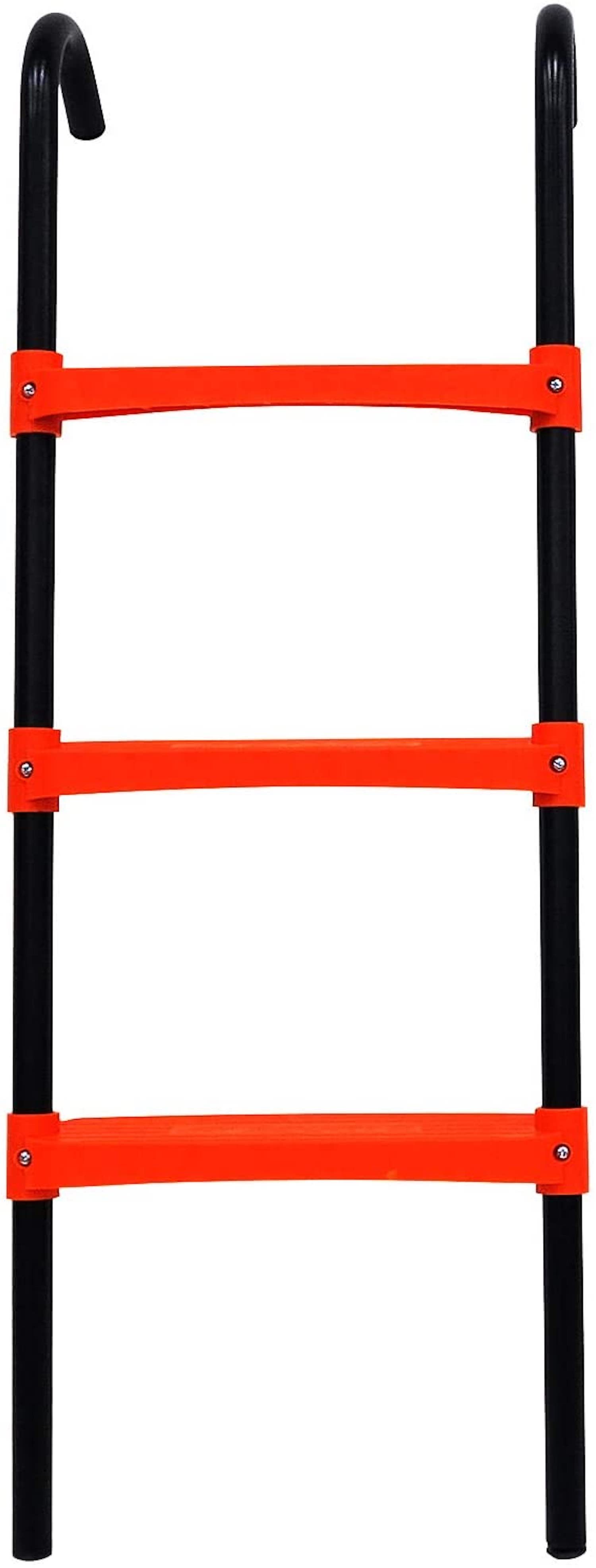Eurmax Universal Trampoline Ladder with 2 Wide Skid-Proof Steps with Storage Bag Eurmax Universal Trampoline Ladder with 2 Wide Skid-Proof Steps with Storage Bag