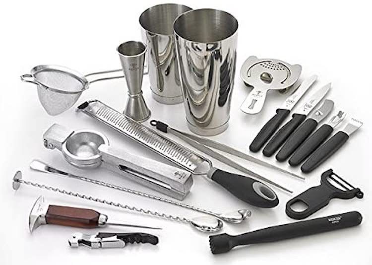 Barfly 12-Piece Deluxe Stainless Cocktail Set