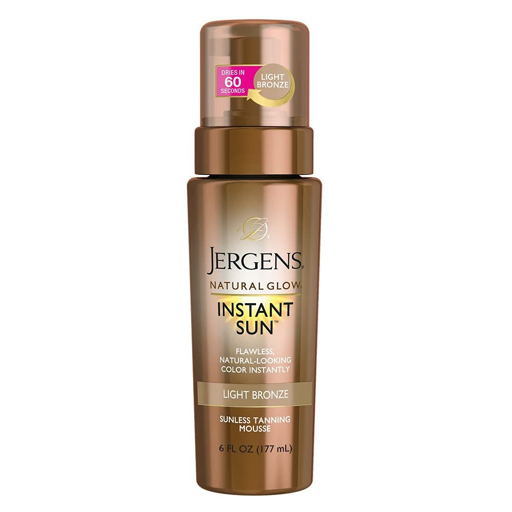 Jergens Natural Glow Instant Sun Tanning Mousse