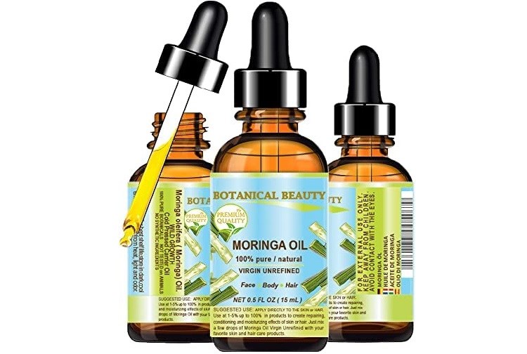 Botanical Beauty Moringa Oil, 0.5 oz.