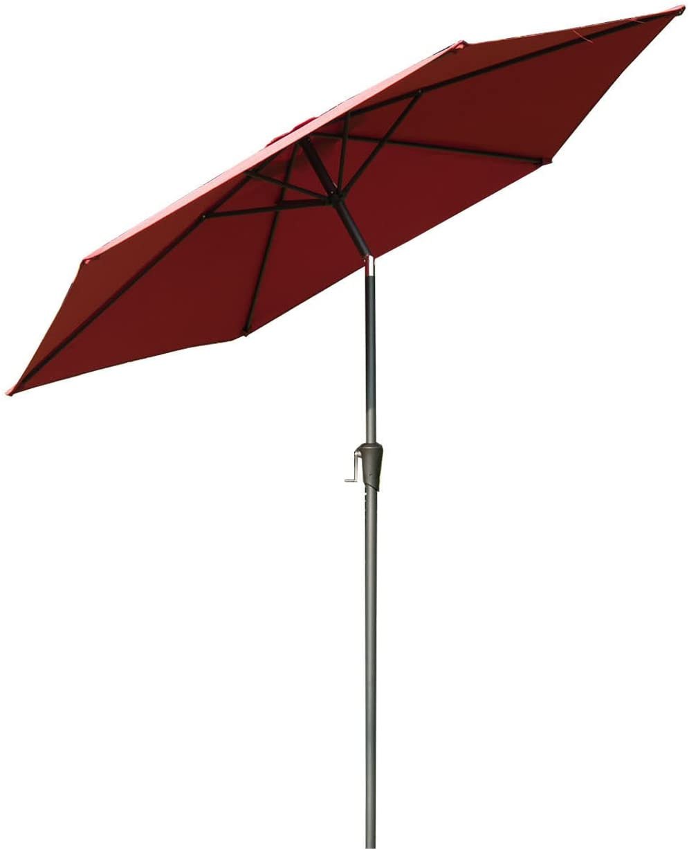 Outsunny Market Patio Umbrella with Adjustable Tilt