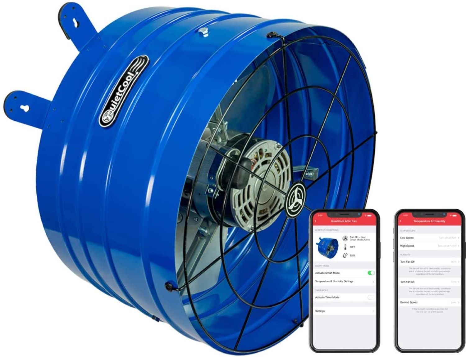 QuietCool Smart Attic Gable Fan