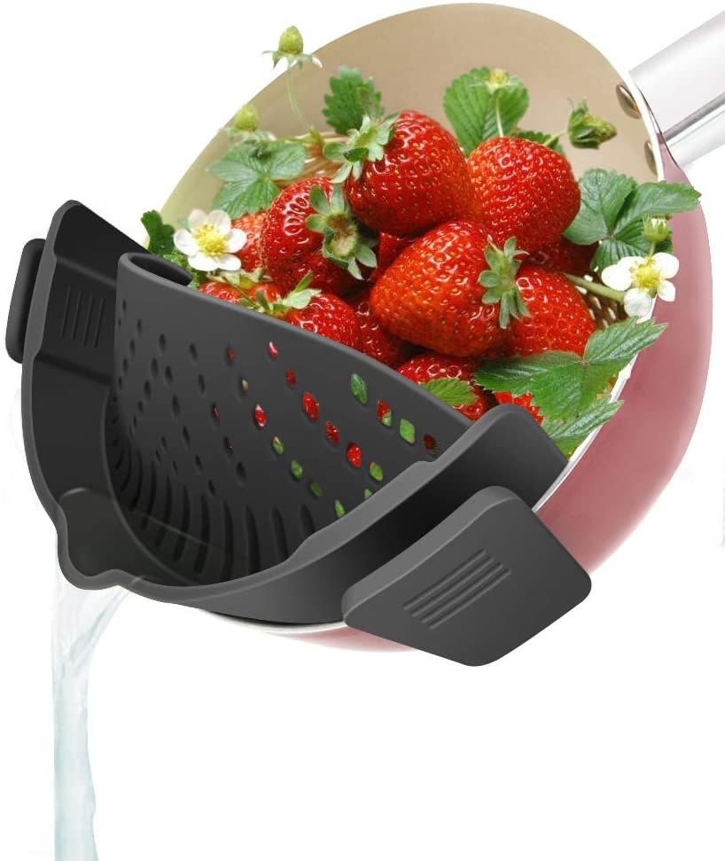 YEVIOR Clip on Strainer for Pots