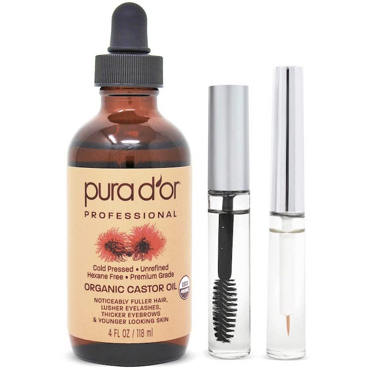 PURA D&#039;OR Organic Castor Oil