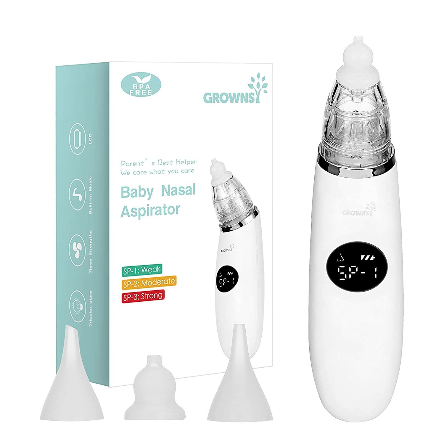 GROWNSY Baby Nasal Aspirator