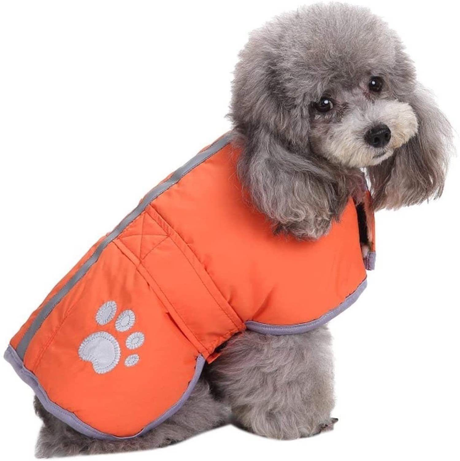 dog fleece velcro back