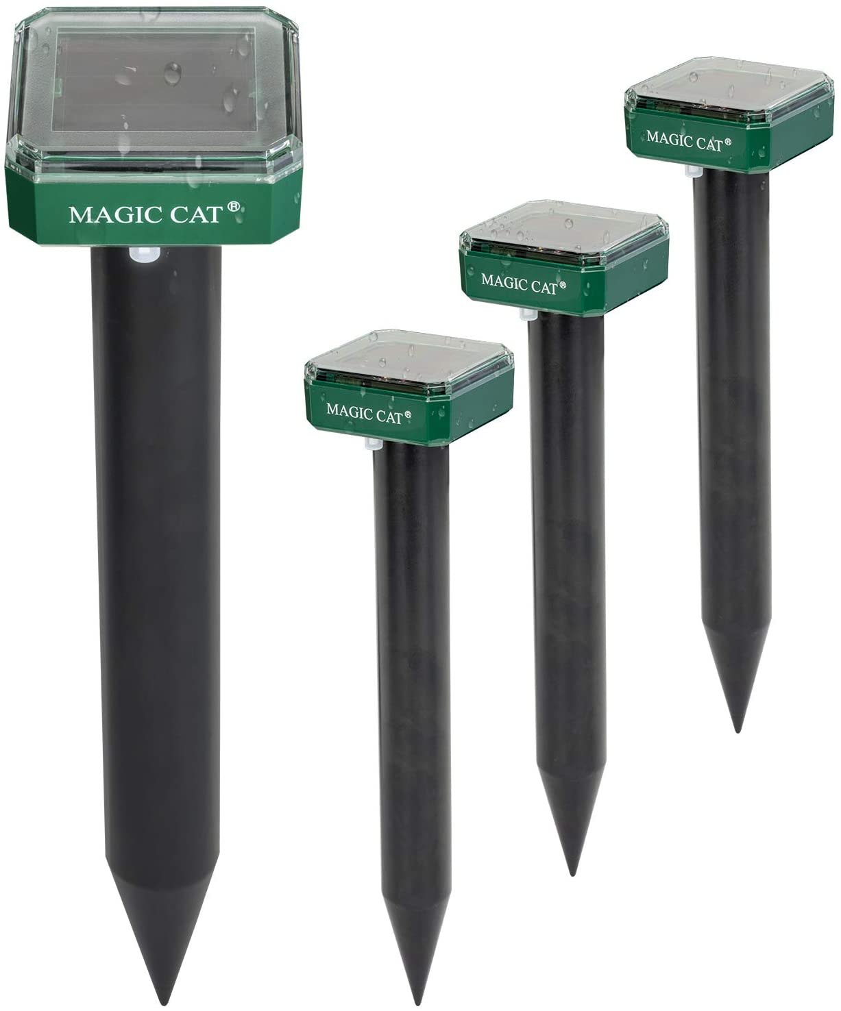 Fretech Solar Powered Mole Deterrent Spikes