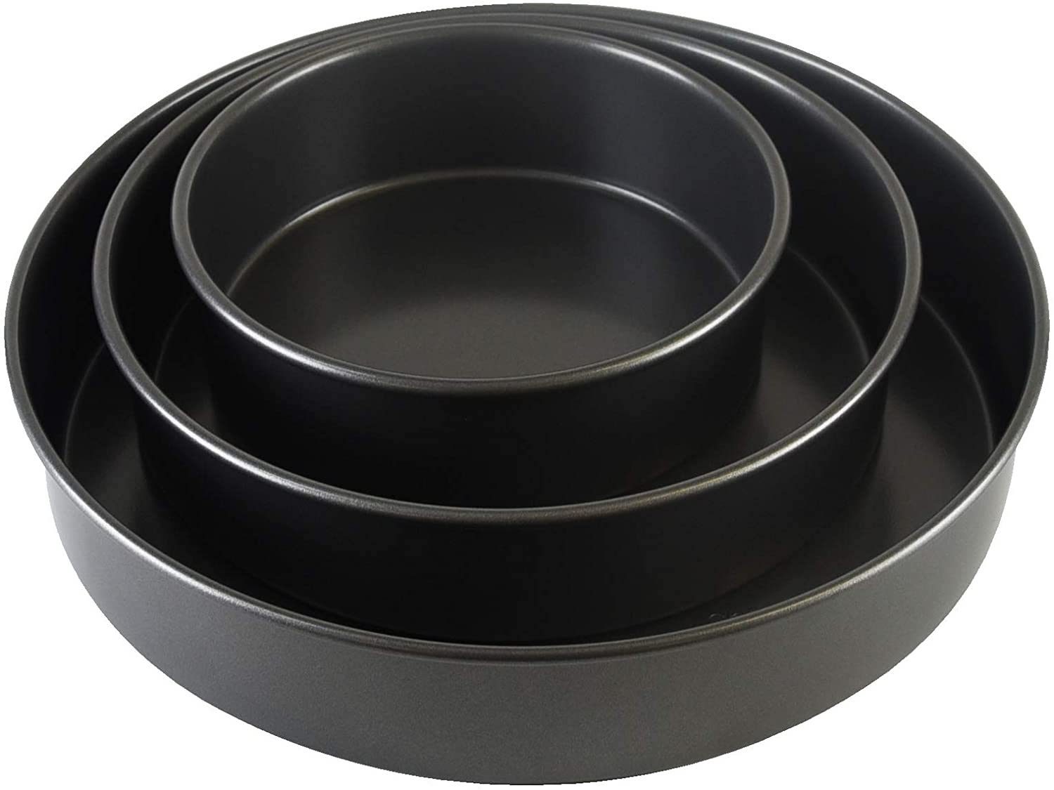 Chicago Metallic Nonstick 3-Piece Round Cake Pan Set