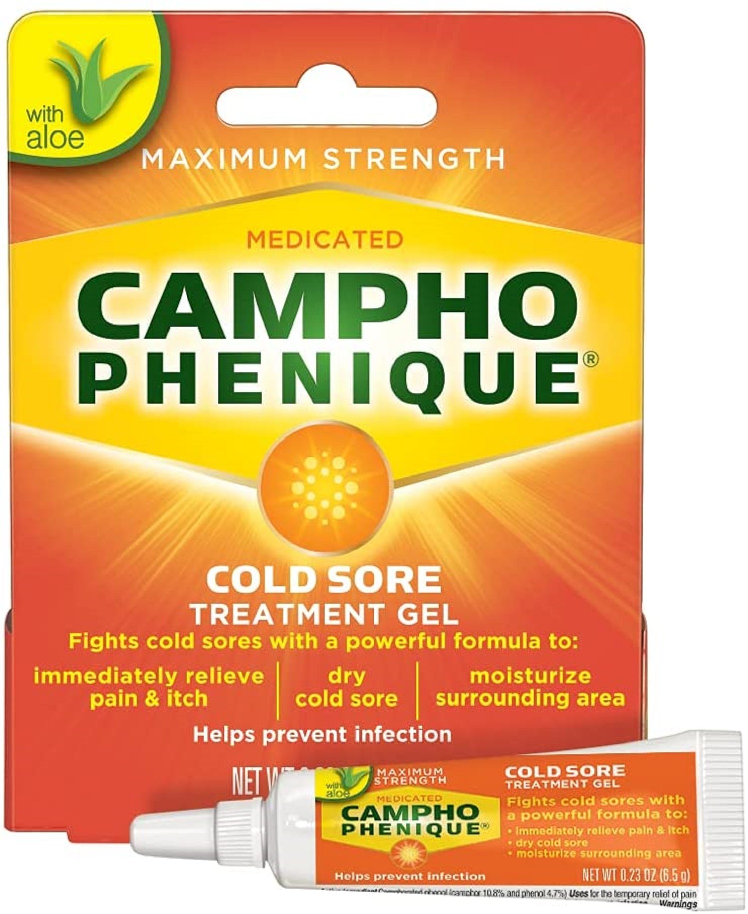 Campho-Phenique Cold Sore Treatment Gel