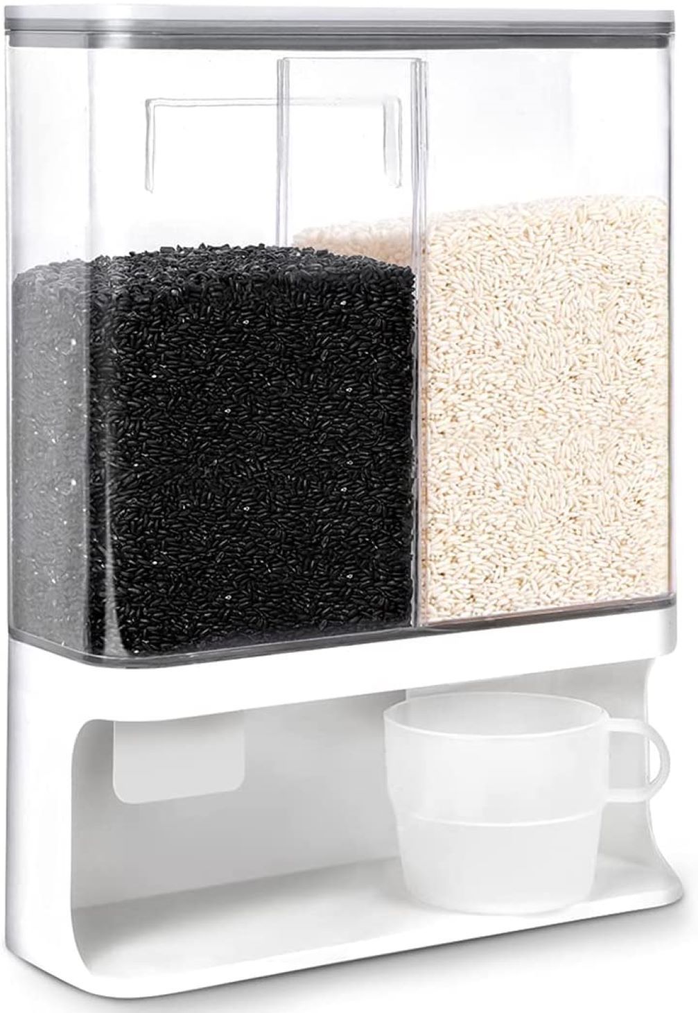 Conworld Rice Dispenser and Kitchen Organizer
