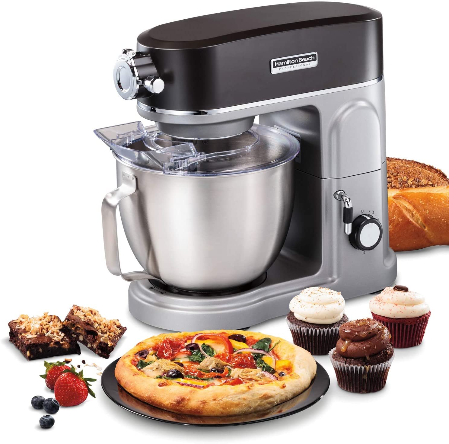 Hamilton Beach® Power Deluxe 6 Speed Stand Mixer & Reviews