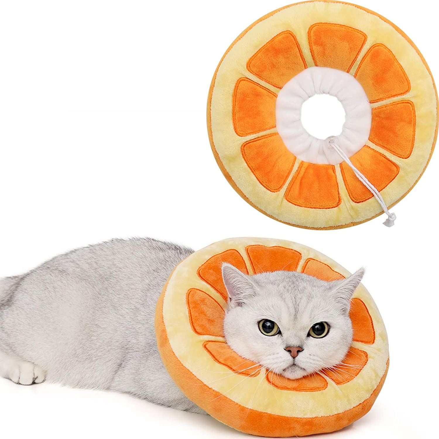ANWA Orange Style Cat Recovery Collar