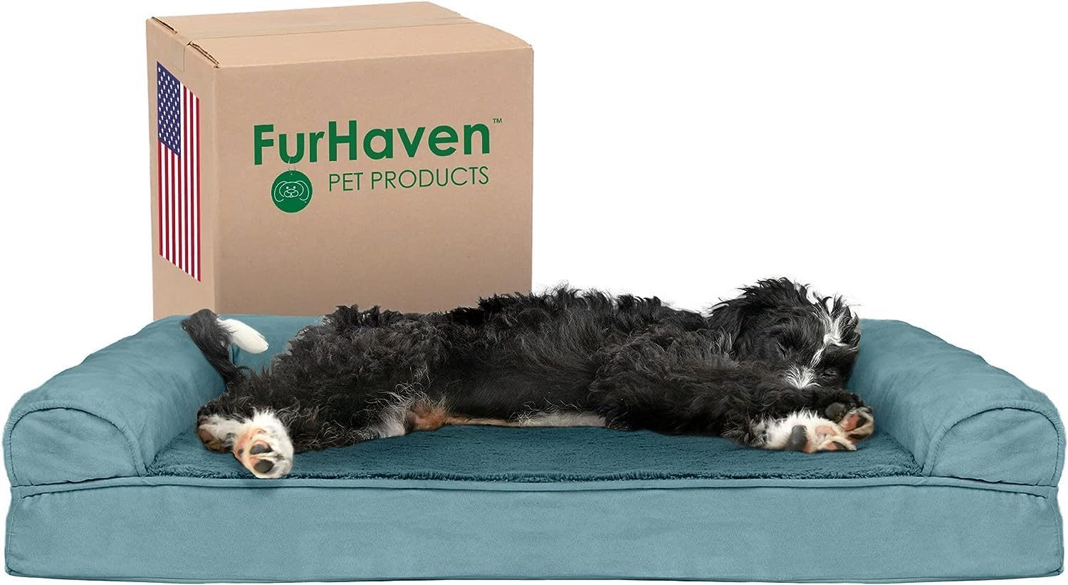 Furhaven Cooling Gel Dog Bed