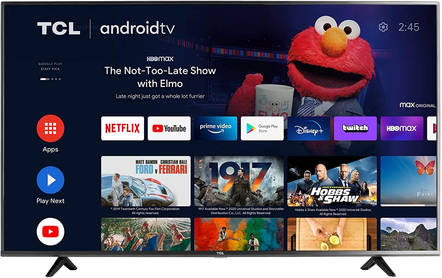TCL 43-inch 4-Series 4K Android TV