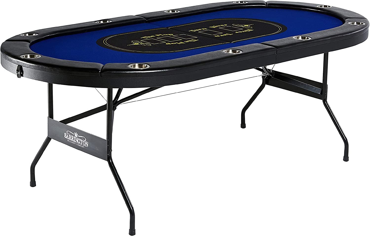 Barrington Billiards Texas Holdem Poker Table for 10 Players