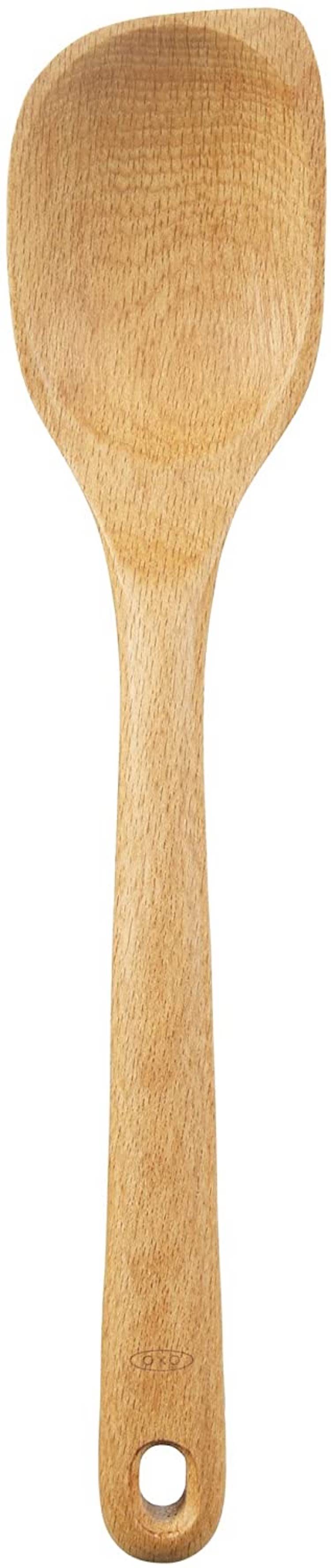 OXO Good Grips Wooden Corner Spoon &amp; Scraper